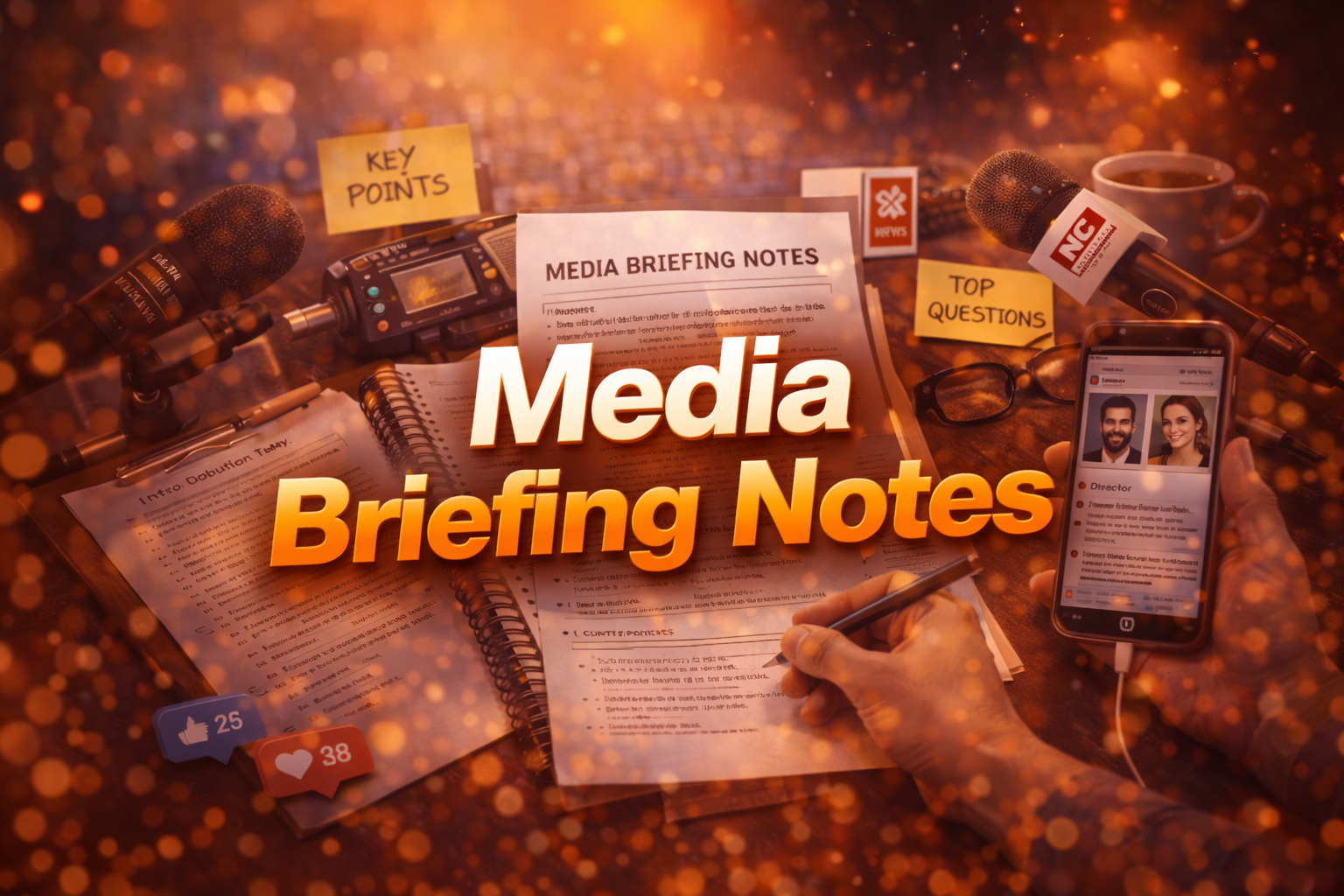 Media briefing notes